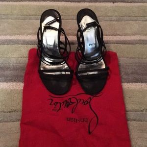 Christian Louboutin strappy heels